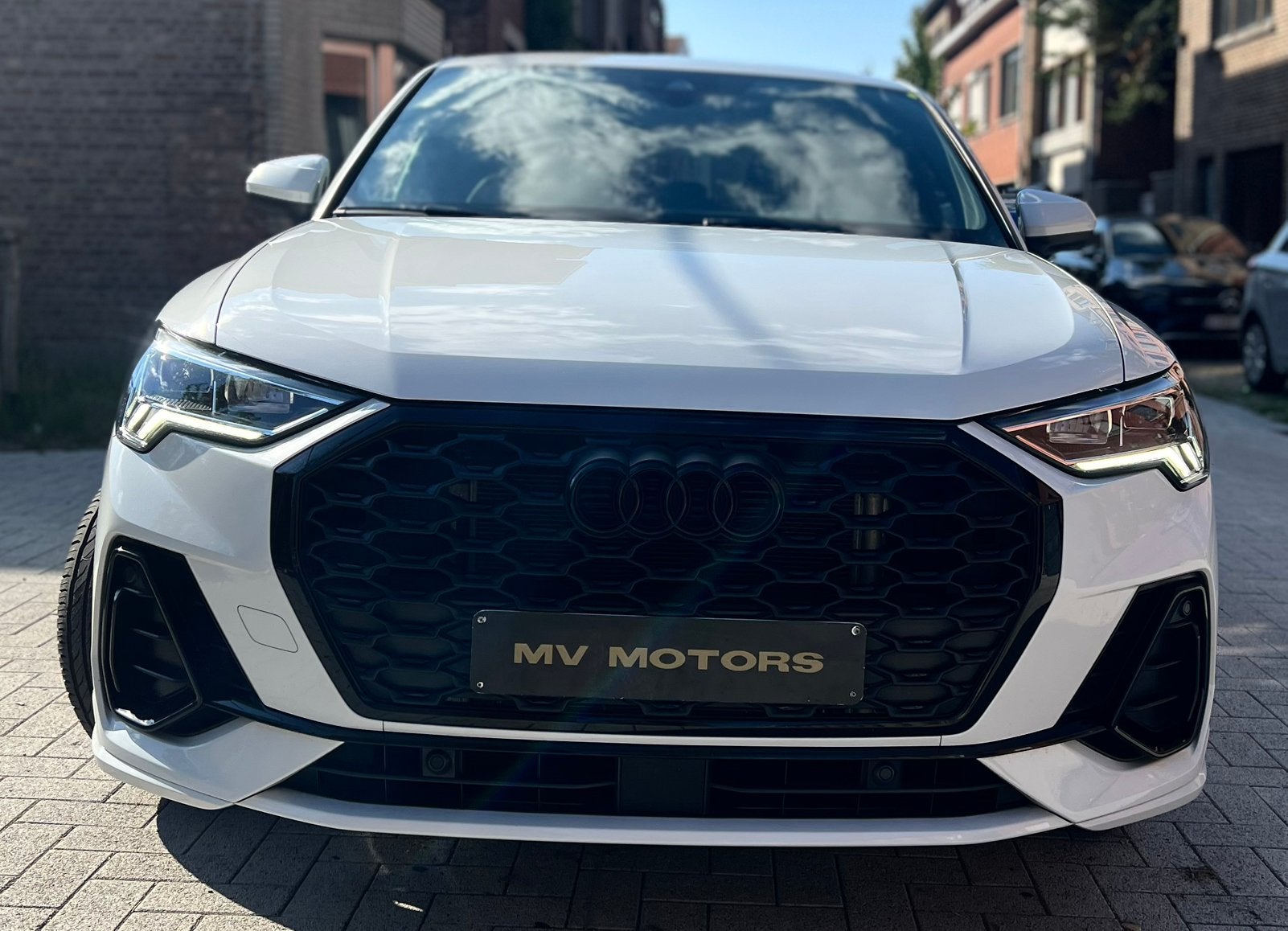 AUDI Q3 Sportback S-Line 45 1.4TFSi-e 245pk/Hybride!, Automaat, Dealer onderhouden, Leder en Stof, Wit