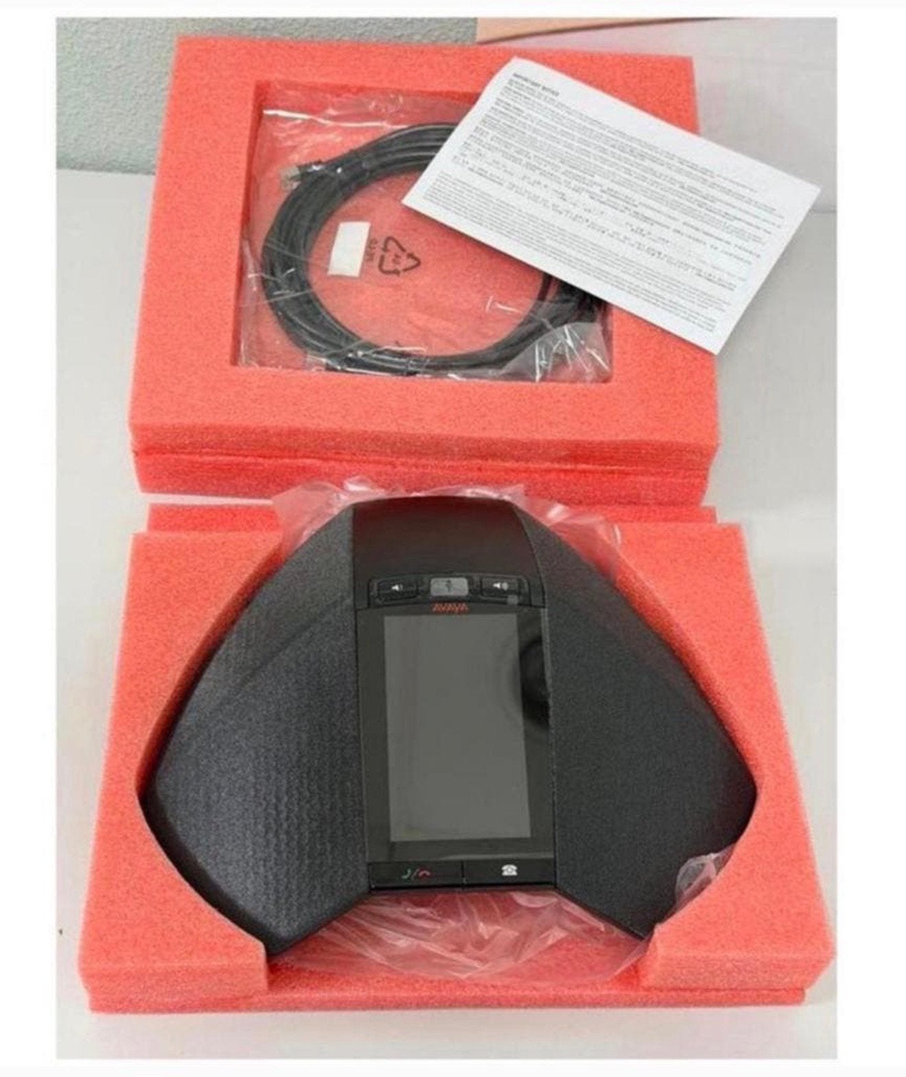Avaya B189 Conference IP VoIP Phone – Zwart Nieuw 700503700, Telecommunicatie, Datacommunicatie en VoIP, Ophalen of Verzenden