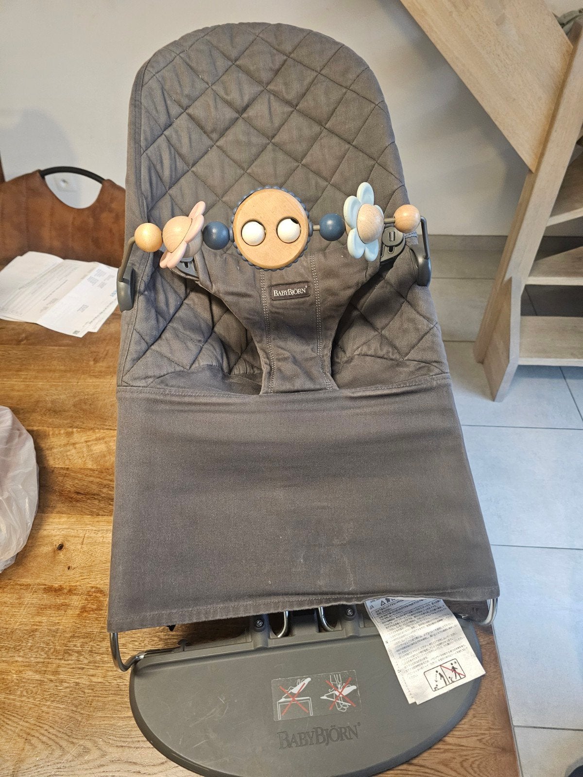 Babybjorn wipstoel + speelboog, Kinderen en Baby's, Wipstoeltjes, Ophalen, Wipstoel