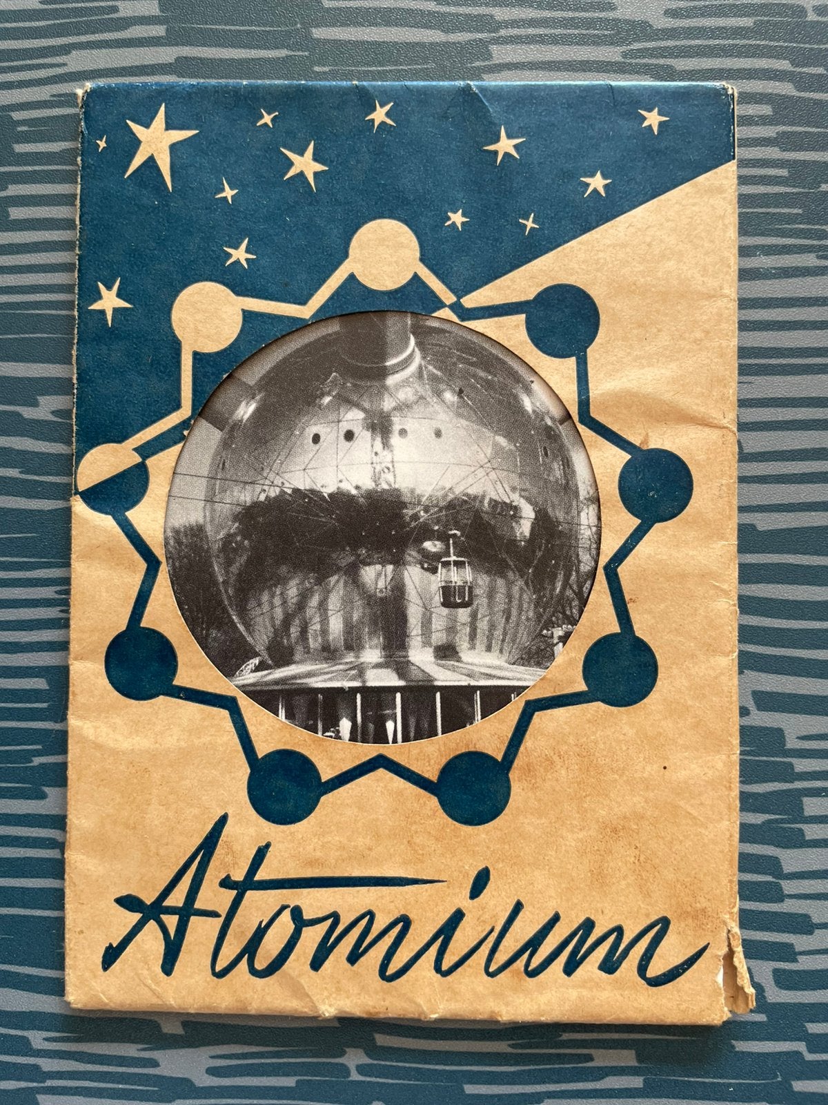 Atomium Brussels 8 cartes postales EXPO 1958, Enlèvement ou Envoi, 1940 à 1960, Non affranchie, Bâtiment