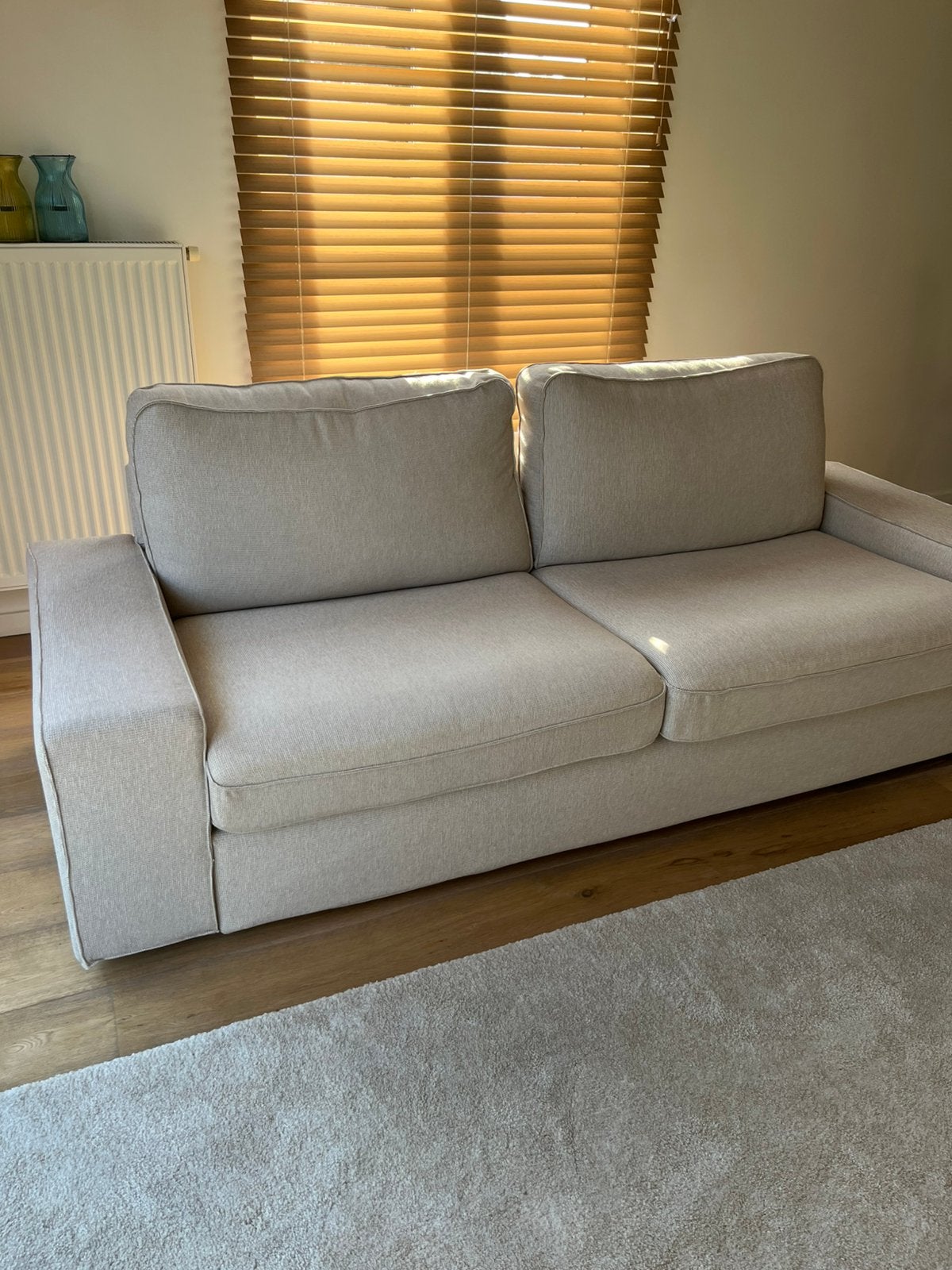 Sofa 3-zit, 200 à 250 cm, Banc droit, Comme neuf, Enlèvement