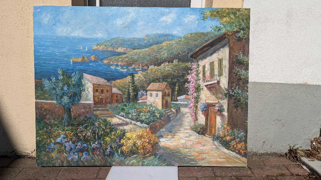 Zeer groot schilderij 120x90, Ophalen