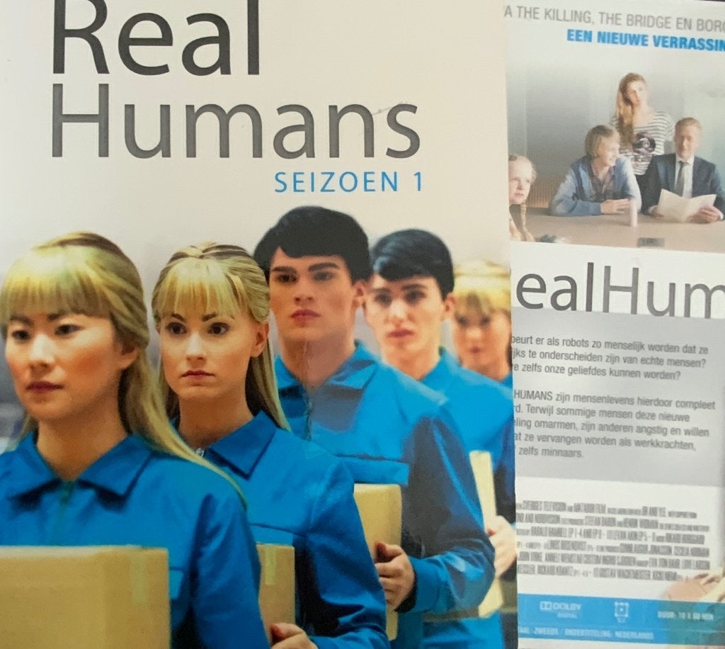 Real Humans - Seizoen 1 (4 DVD'S), Cd's en Dvd's, Ophalen of Verzenden, Zo goed als nieuw, Science Fiction en Fantasy, Seizoen 1
