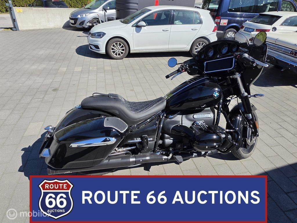 BMW R18 Bagger | 2022 | Route 66 Auctions, Auto's, BMW, Gebruikt, Overige modellen, Zwart, Bedrijf
