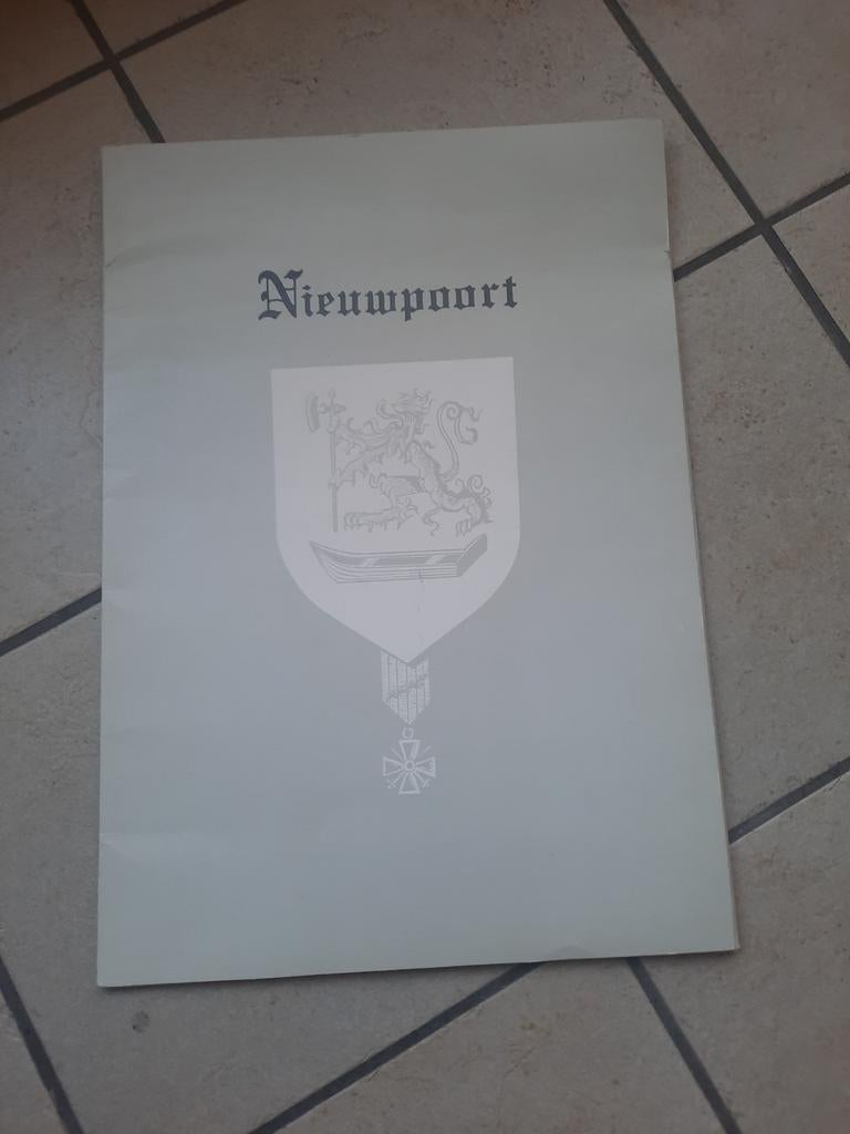 Map 10 Aquarellen Nieuwpoort J. Manesco 1969, Ophalen of Verzenden