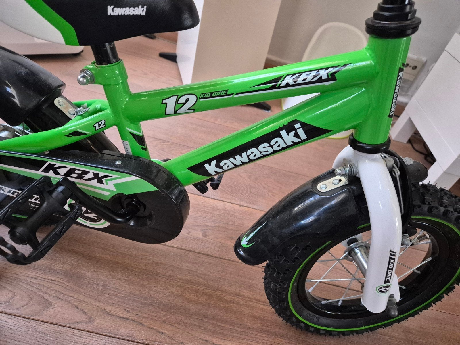 kinder fiets, Enlèvement