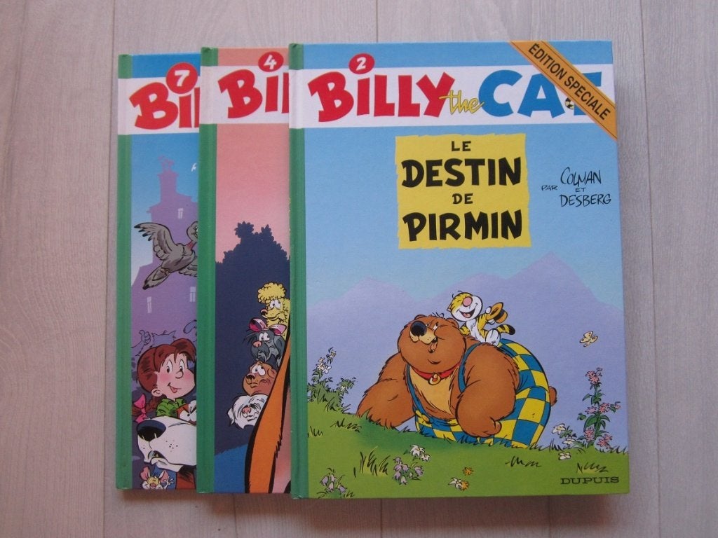 Billy the cat - 4,00Eur / pièce, Boeken, Meerdere stripboeken, Ophalen of Verzenden, Zo goed als nieuw, Colman -Desberg
