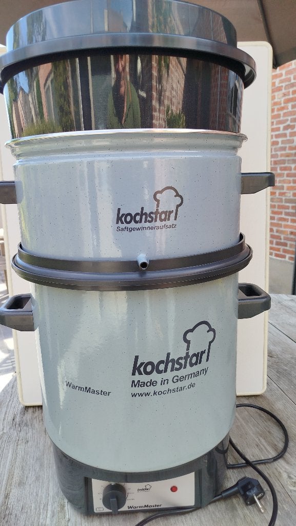Kochstar elektrische steriliseerketel met sappan, Maison & Meubles, Autres marques, Comme neuf, Autres types, Métal