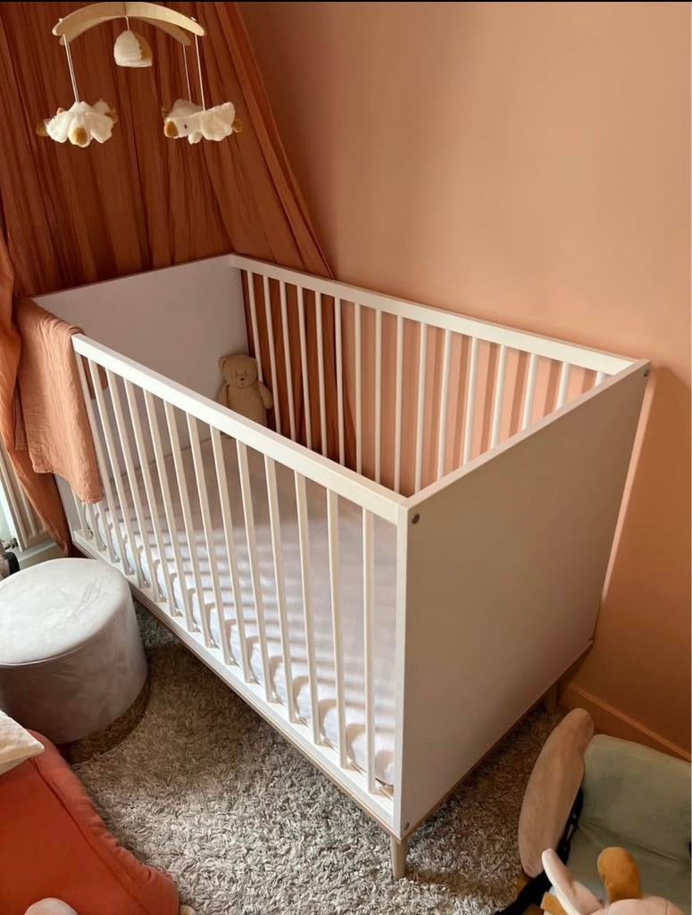 Babybed Quax 60 x 120 Aerosleep matras en toebehoren, Moins de 70 cm, Comme neuf, 140 à 160 cm, Enlèvement