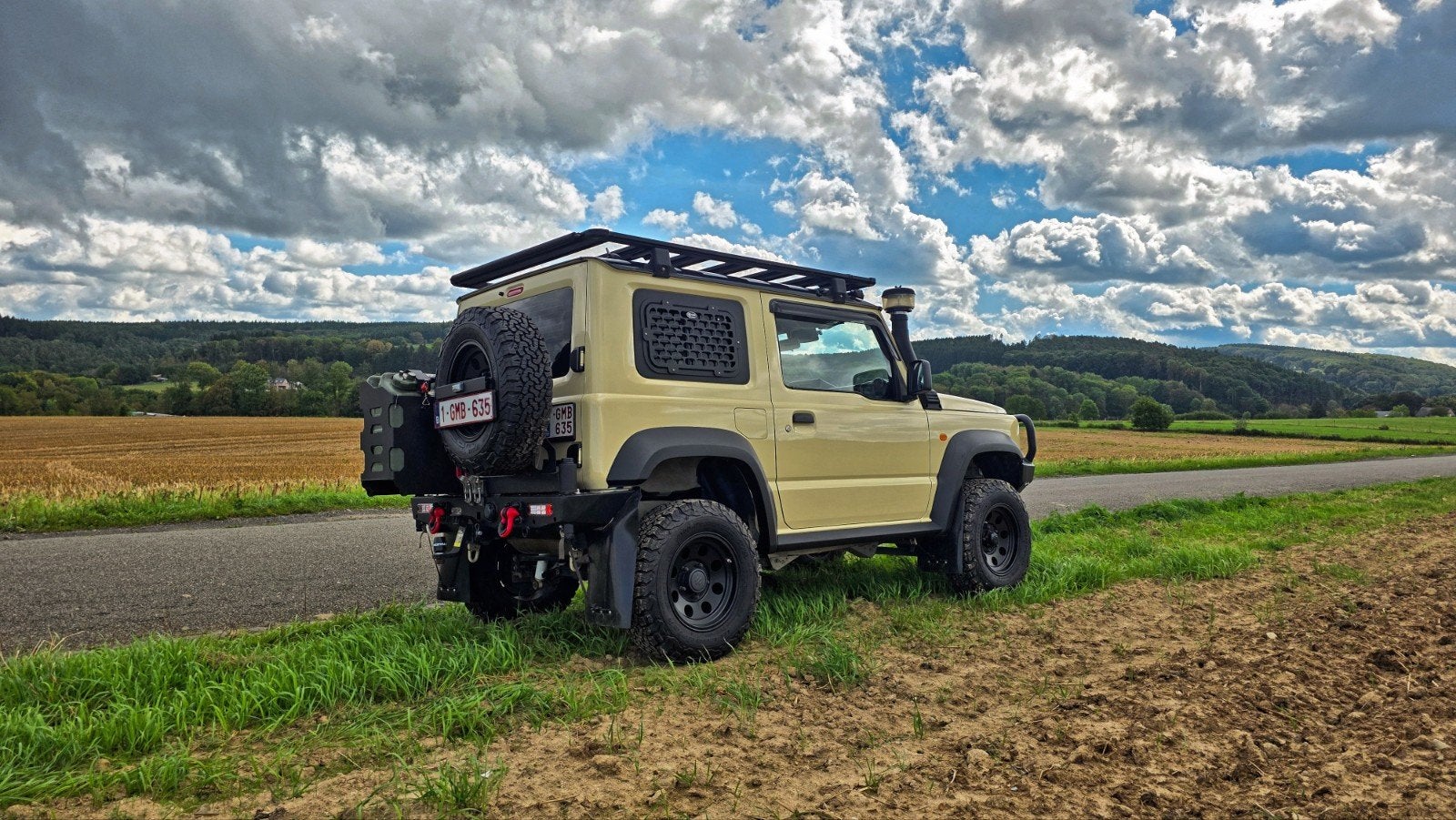 Suzuki Jimny, Auto's, Euro 6, Beige, Handgeschakeld, 4x4