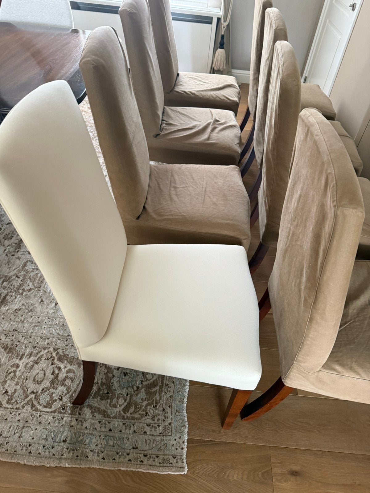 Eetkamerstoelen, Huis en Inrichting, Ophalen, Zo goed als nieuw, Klassieke stijl, Vijf, Zes of meer stoelen