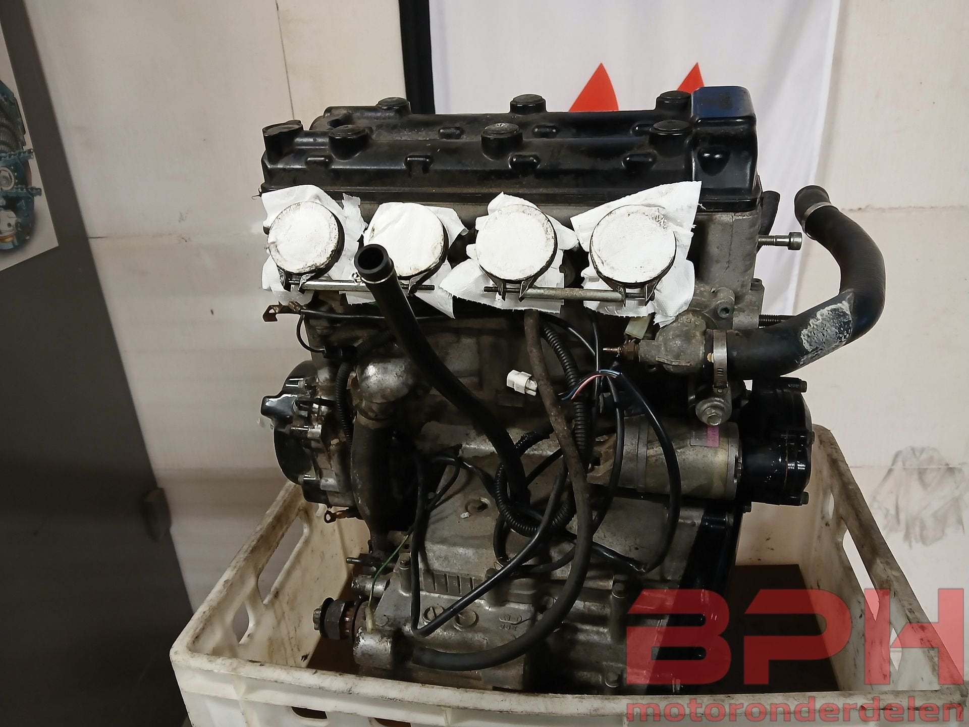 Motorblok Suzuki GSX-R 600 SRAD 1997 t/m 2000 engine motor G, Ophalen, Gebruikt, -, -