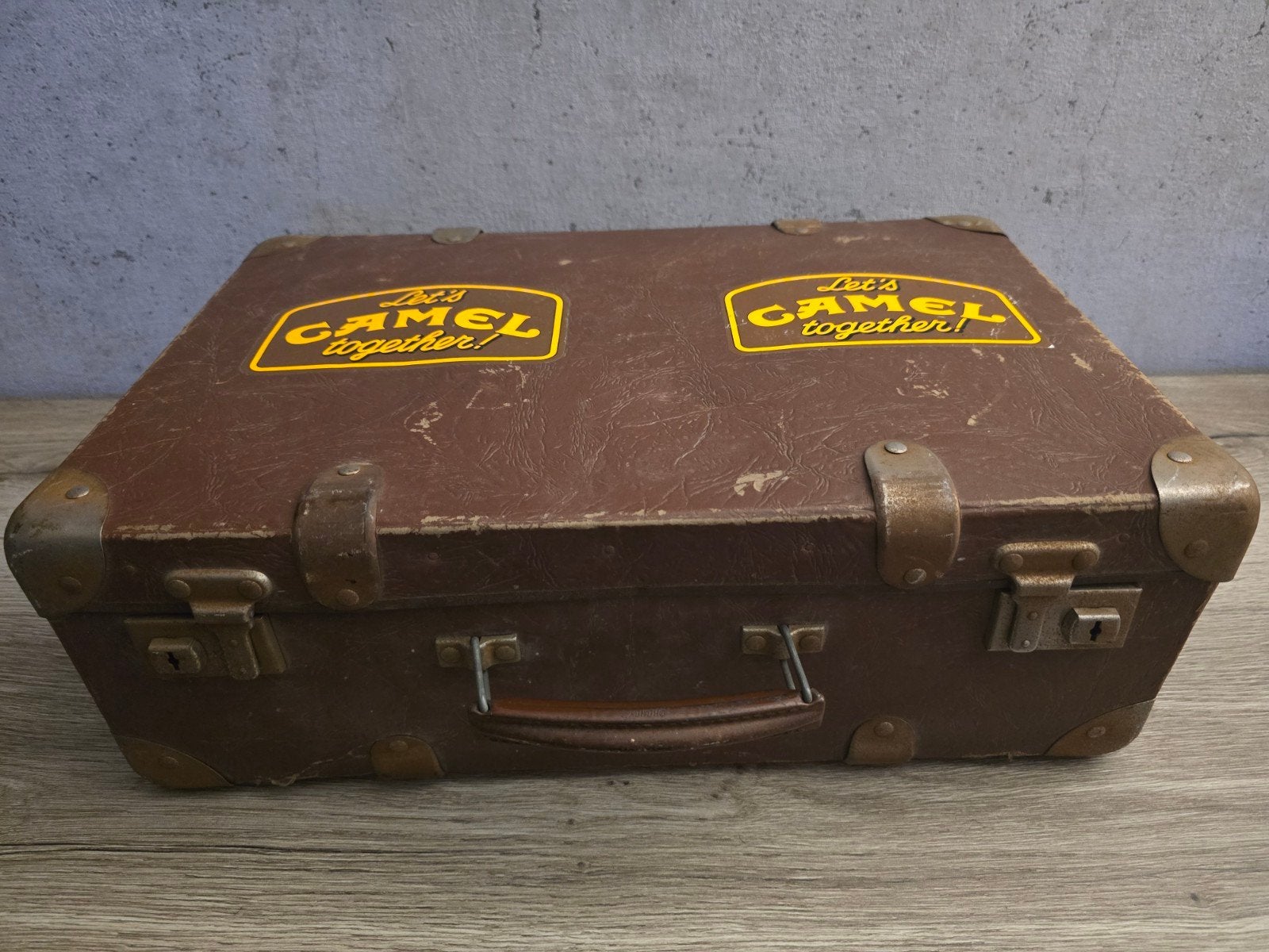 reiskoffer , valies , vintage koffer H 30 x Br 46 cm, Ophalen of Verzenden