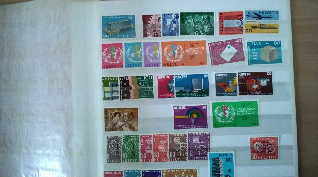 Lot Zwitserland MNH., Envoi