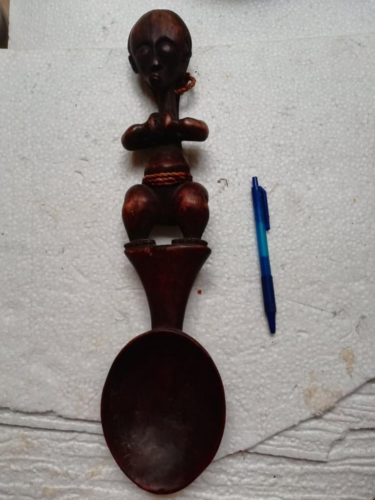 Senufo lepel, Antiek en Kunst, Ophalen of Verzenden