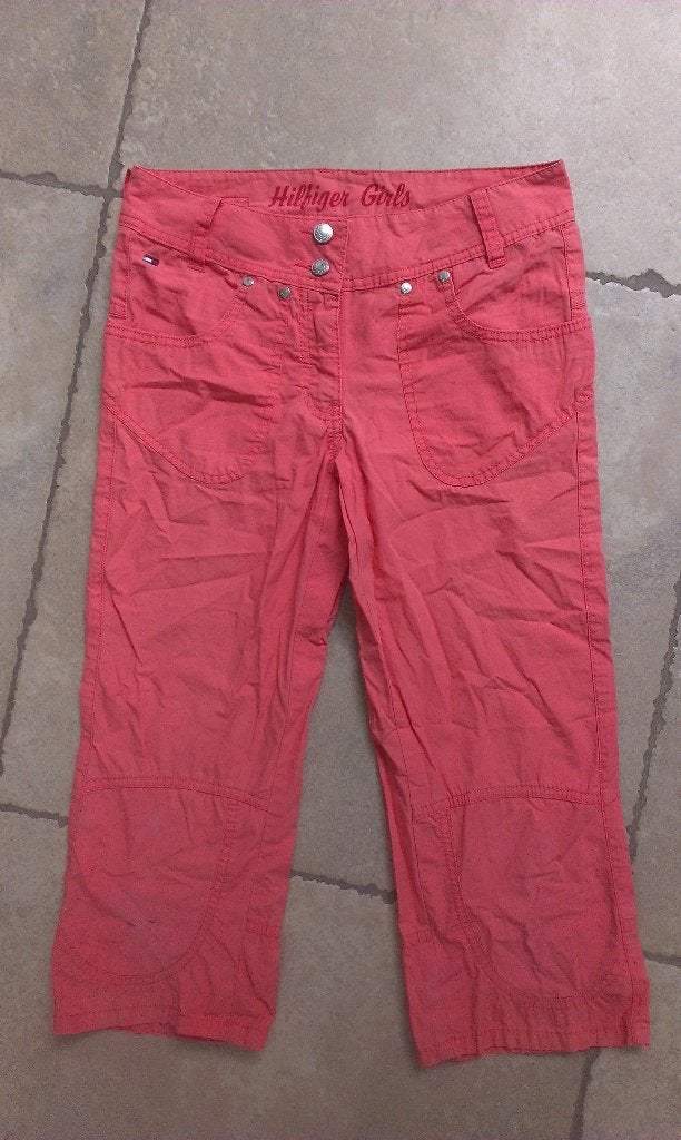 Merk Tommy Hilfiger: broek mt 152 (zie foto's), Broek, Gebruikt, Meisje, Ophalen of Verzenden