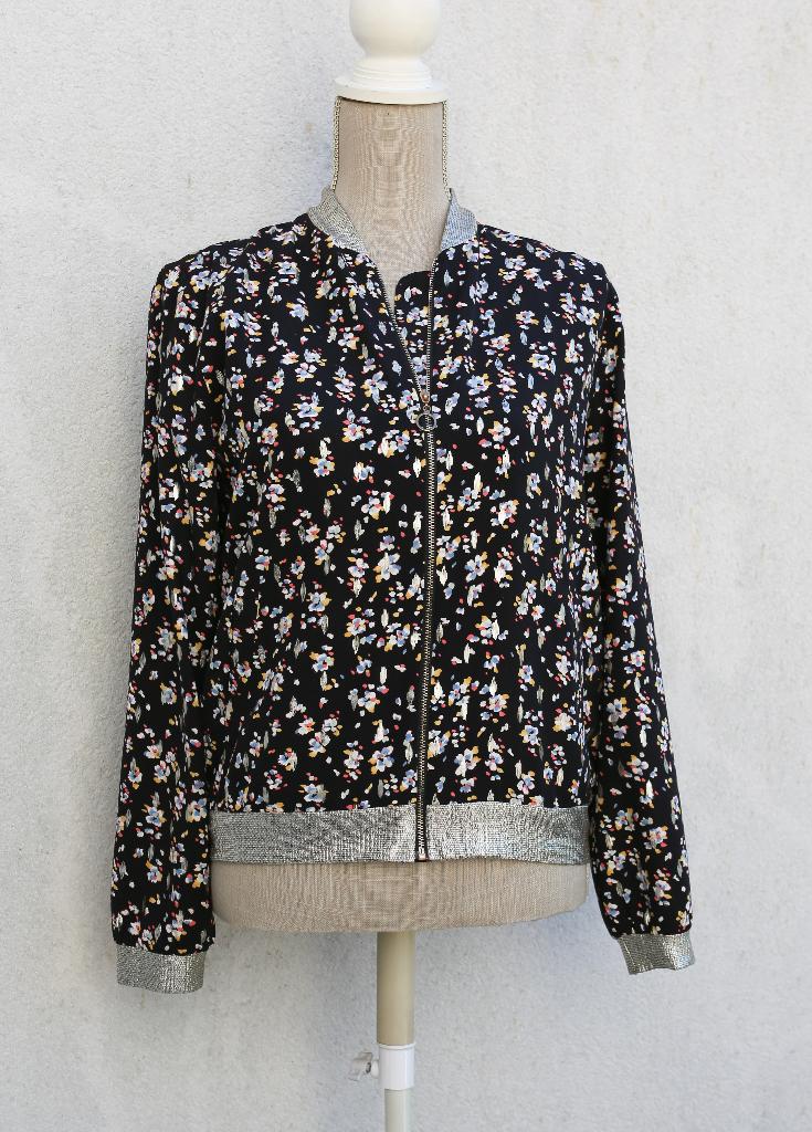 Prachtig bomberjack S (of liever M) „Rue des Abbesses Paris”, Kleding | Dames, Zwart, Nieuw, Ophalen of Verzenden, Rue des Abbesses Paris