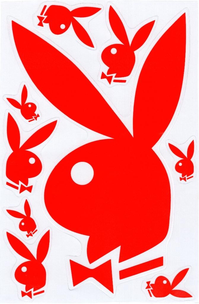 Playboy stickervel, Verzenden, Nieuw