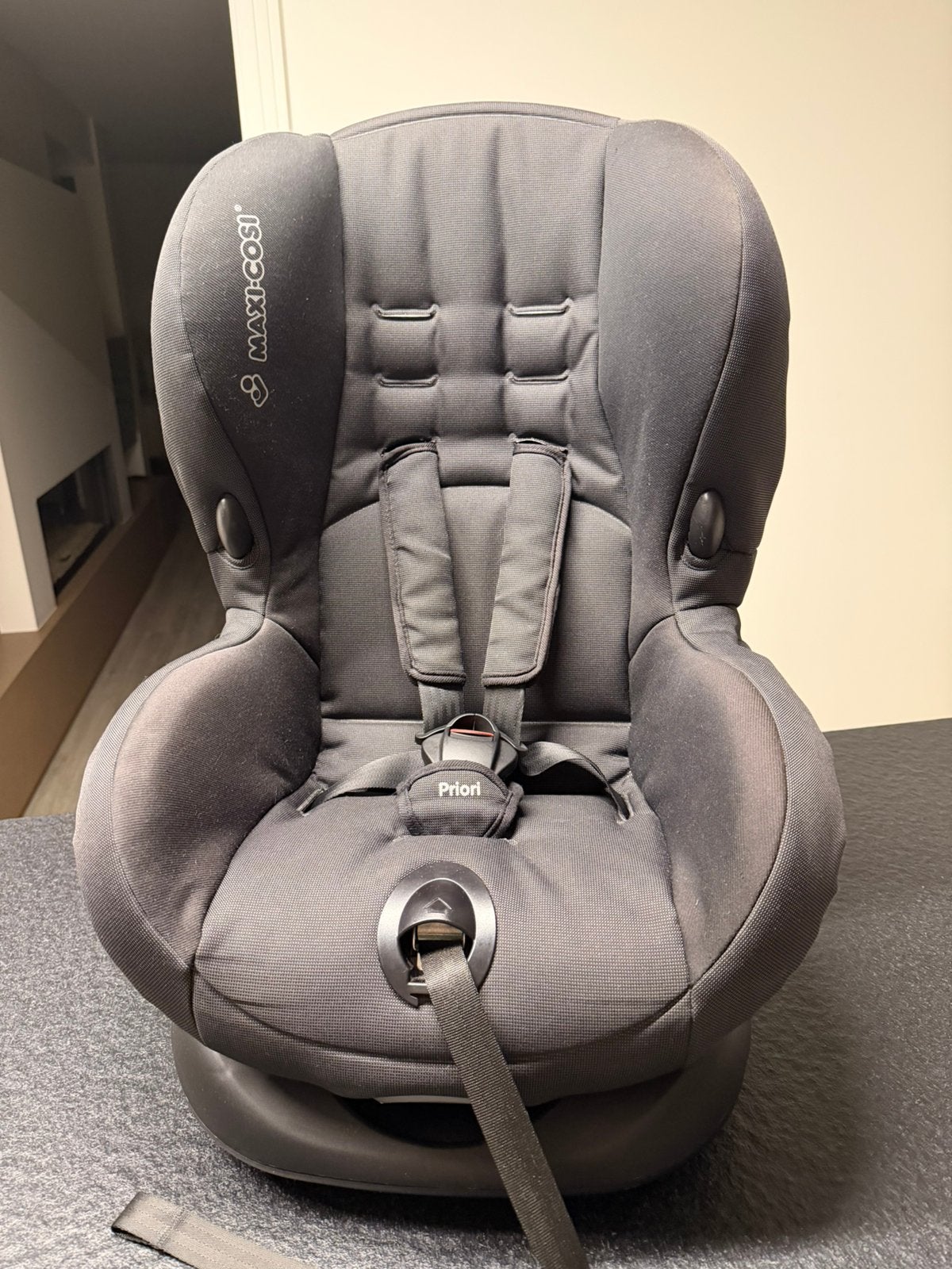 Autostoel , merk Maxi-cosi , priori ., Ceinture de sécurité, Comme neuf, Enlèvement, Dossier amovible