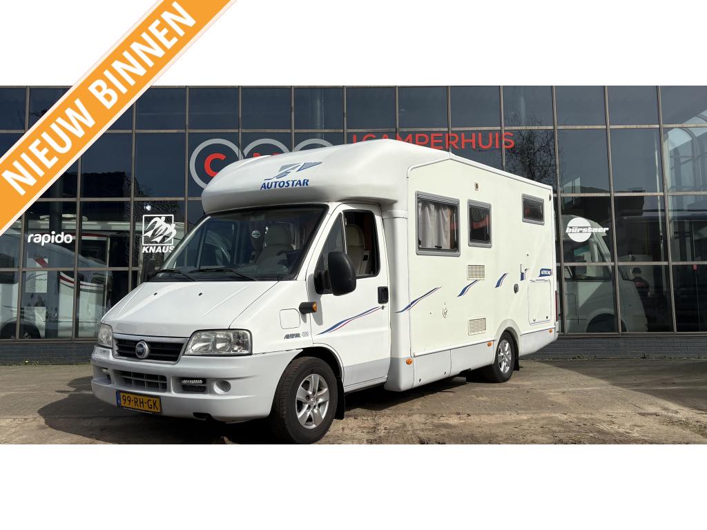 Autostar Athenor 488,2xAirco,XL-Garage, Caravans en Kamperen, Ringverwarming, Bedrijf, Afzuigkap, 6 tot 7 meter