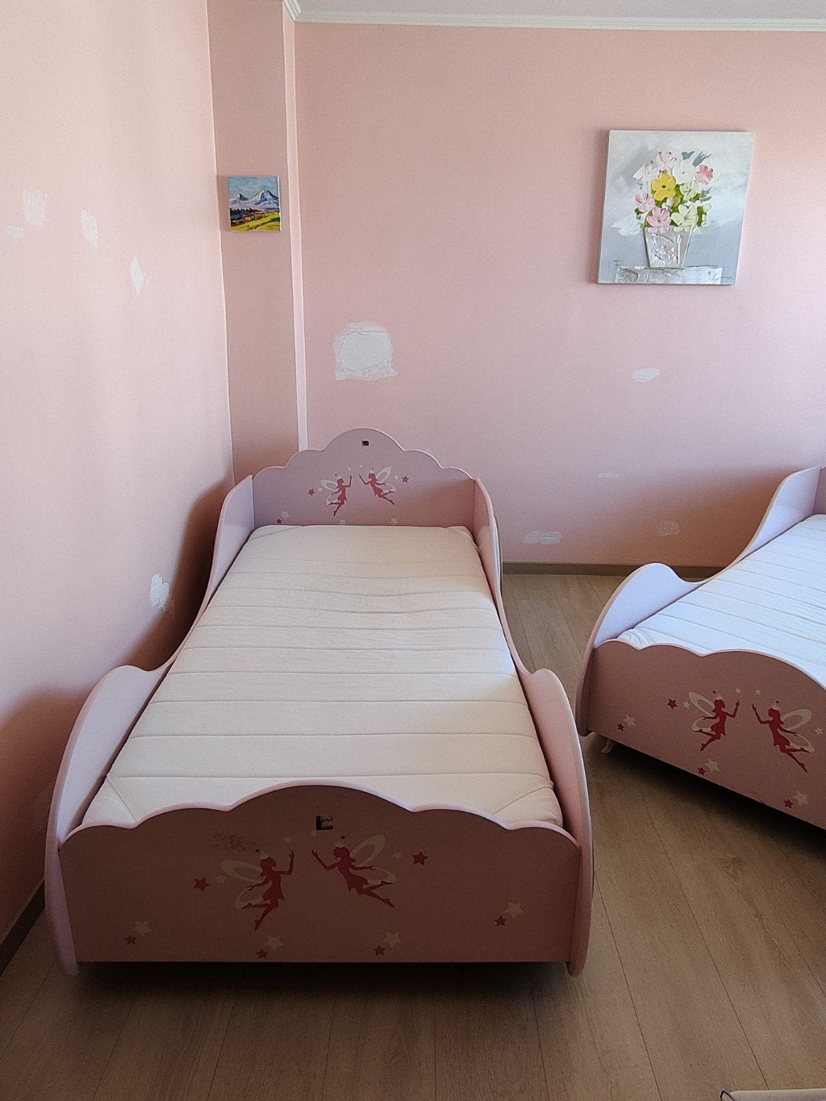 Roze prinsessenbed/ fairy kinderbed, Huis en Inrichting, Slaapkamer | Complete slaapkamers, Ophalen