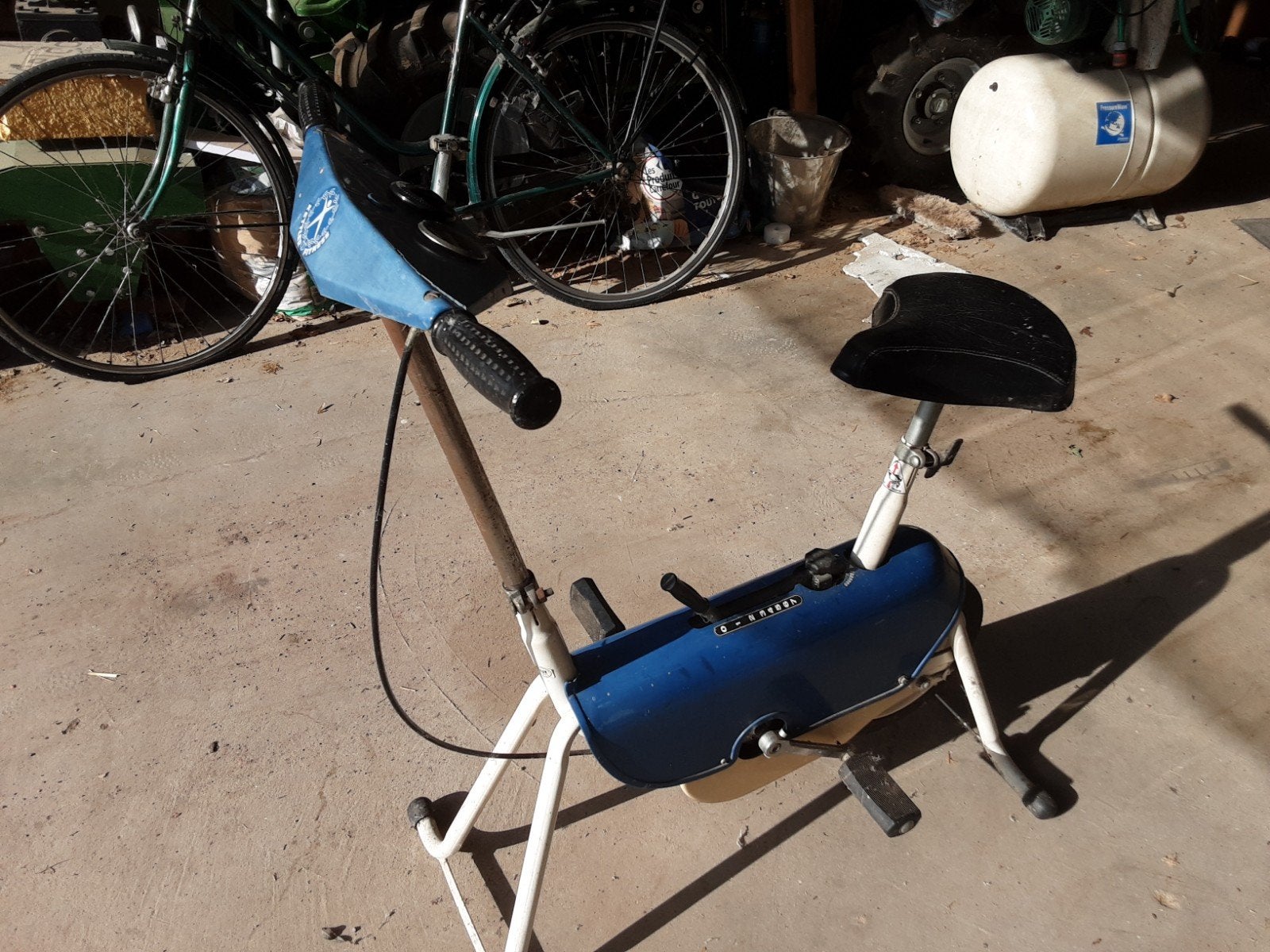 home trainer, Ophalen