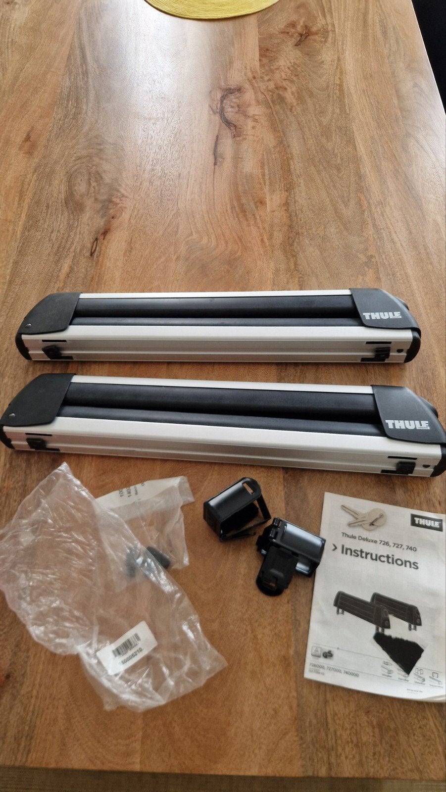 Thule 726 porte- skis, Autos : Divers, Porte-bagages, Enlèvement, Utilisé