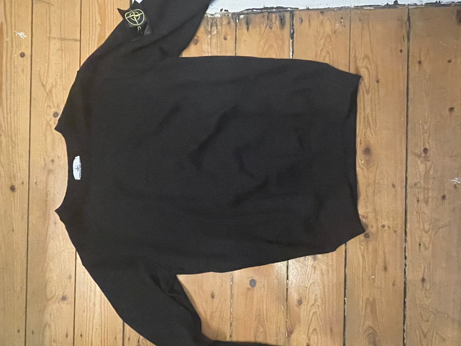 Stone Island Sweater, Ophalen of Verzenden, Zo goed als nieuw, Overige maten, Zwart
