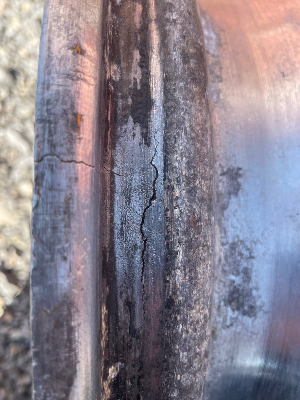 Krasluier voor reparatie van gebarsten autovelgen