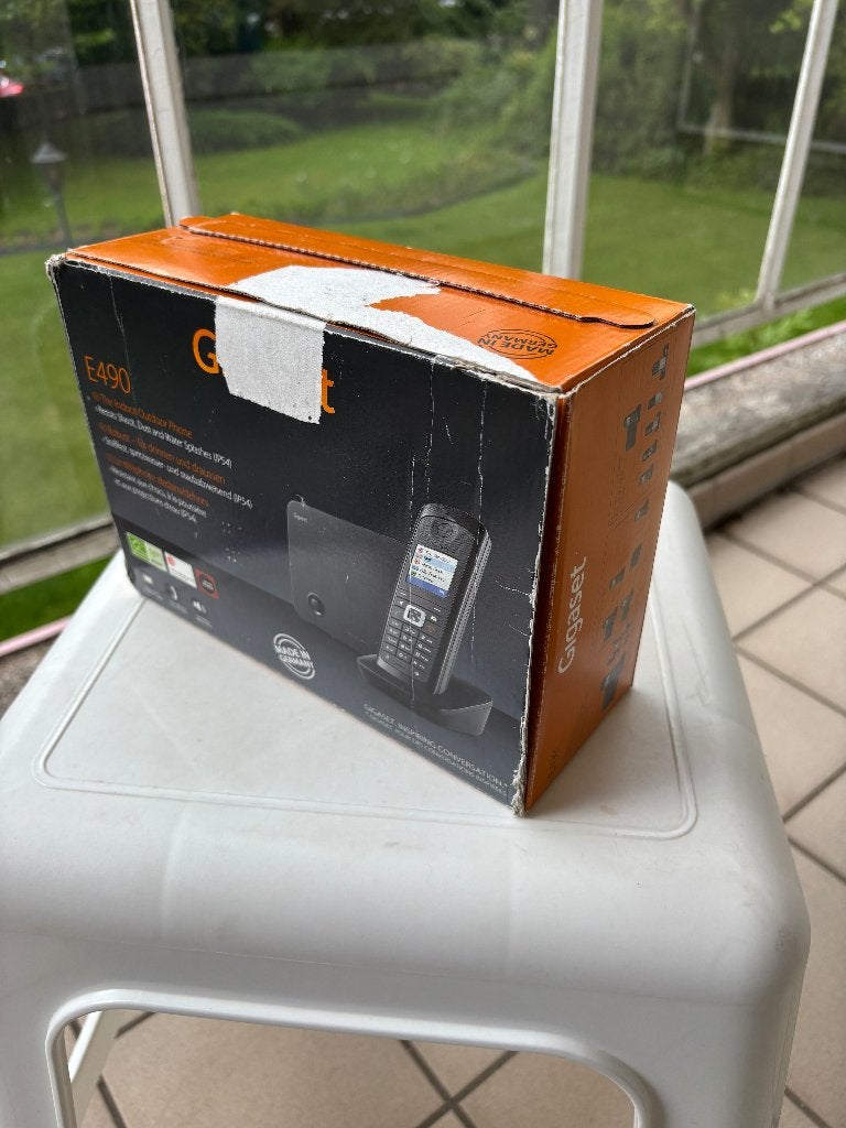 Téléphone Fixe Sans Fil Gigaset E490, Télécoms, Enlèvement, Utilisé, 1 combiné
