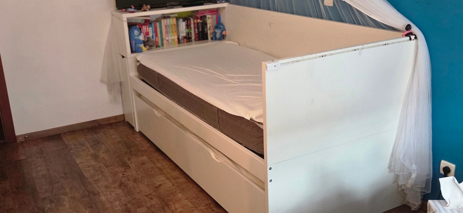 Bed ikea, Ophalen, Gebruikt, 90 cm, Eenpersoons
