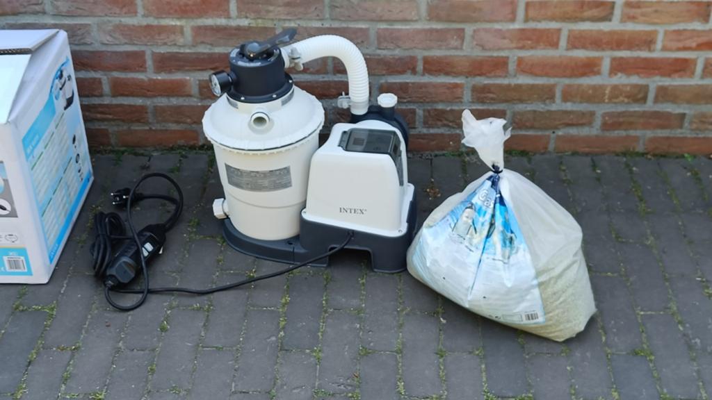 Zand Filterpomp Intex SX925, Ophalen, Zo goed als nieuw, Zwembadpomp