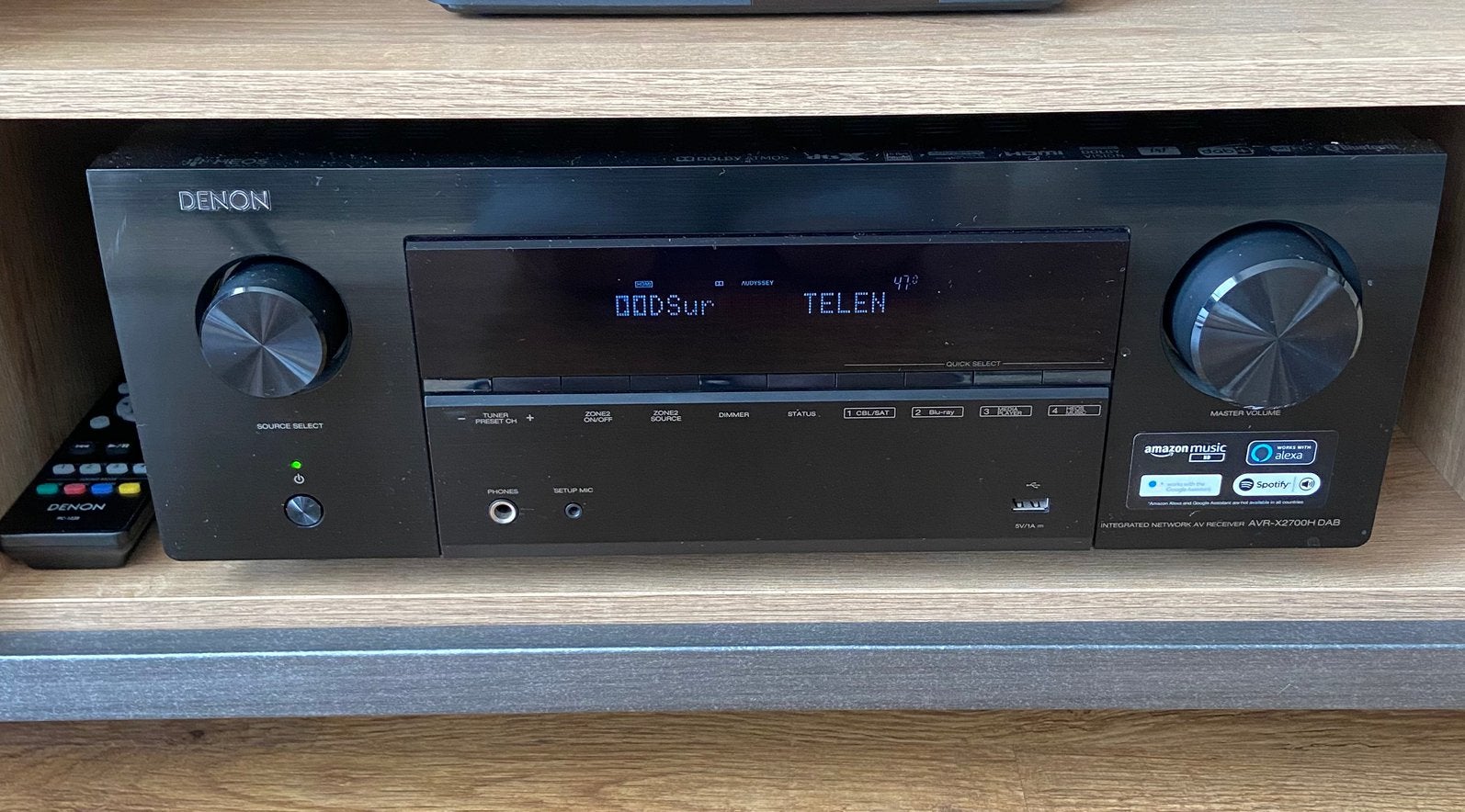Denon AVR-X2700H DAB 7.2 surround Home Cinema Receiver, Audio, Tv en Foto, Ophalen, Zo goed als nieuw, Denon