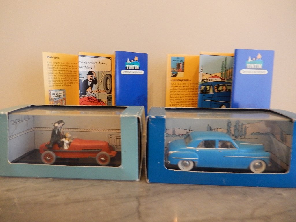 Voitures Tintin collection Atlas, Enlèvement