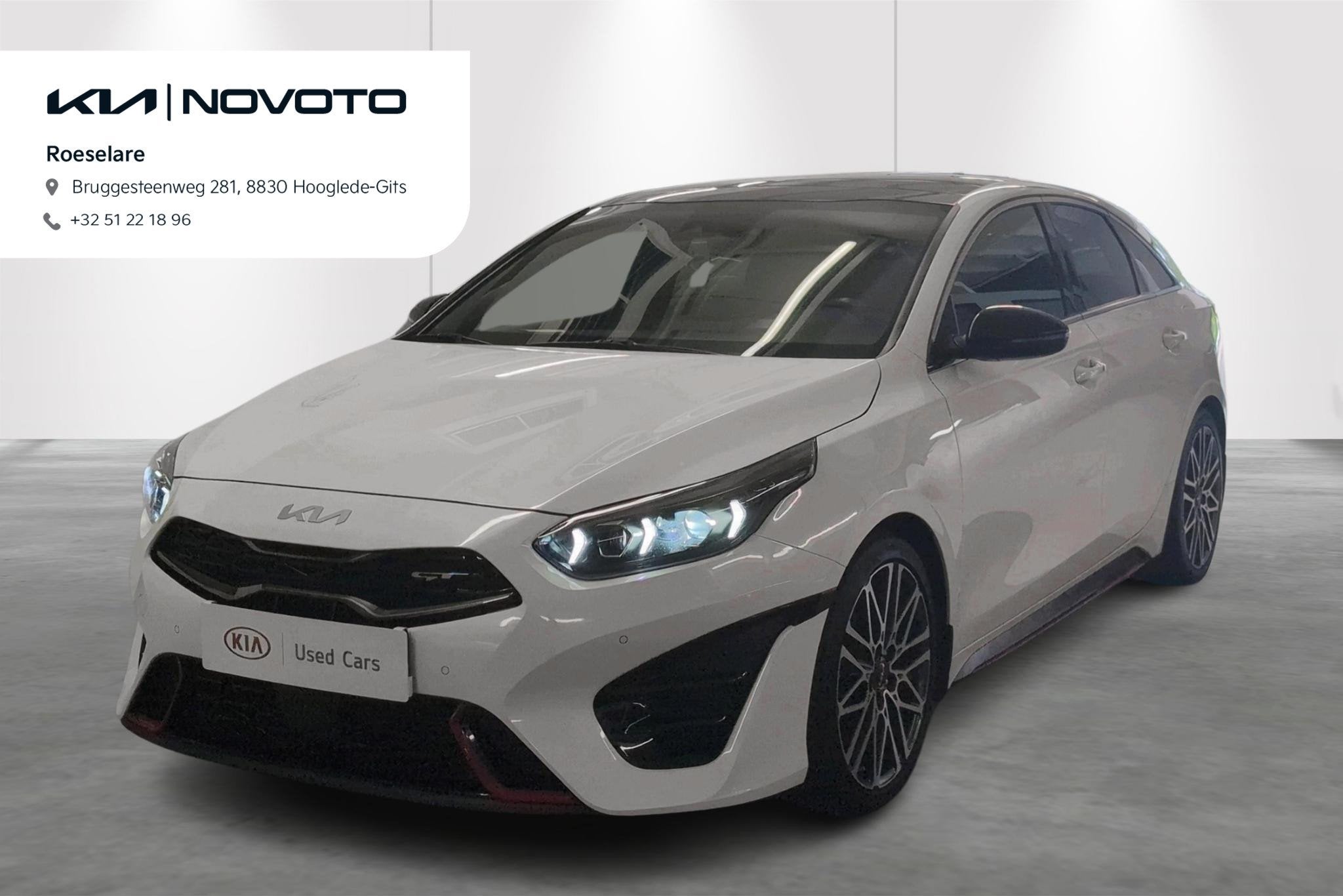 KIA Proceed GT 1.6 T-GDI 204 DCT ISG, Auto's, Stof, 4 cilinders, 1600 cc, Wit