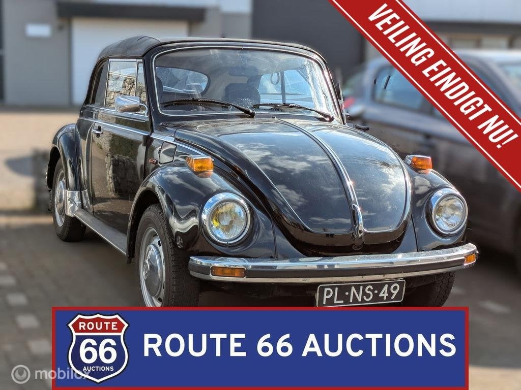 Volkswagen Beetle Cabriolet | 1978 | Route 66 Auctions, Autos, Achat, Entreprise, Autre carrosserie, Essence