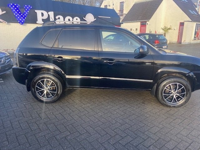 Hyundai Tucson 4X4 2.0 Benzine EXCLUSIVE! Airco 114 DKM!, Auto's, Stof, Zwart, Bedrijf, Tucson