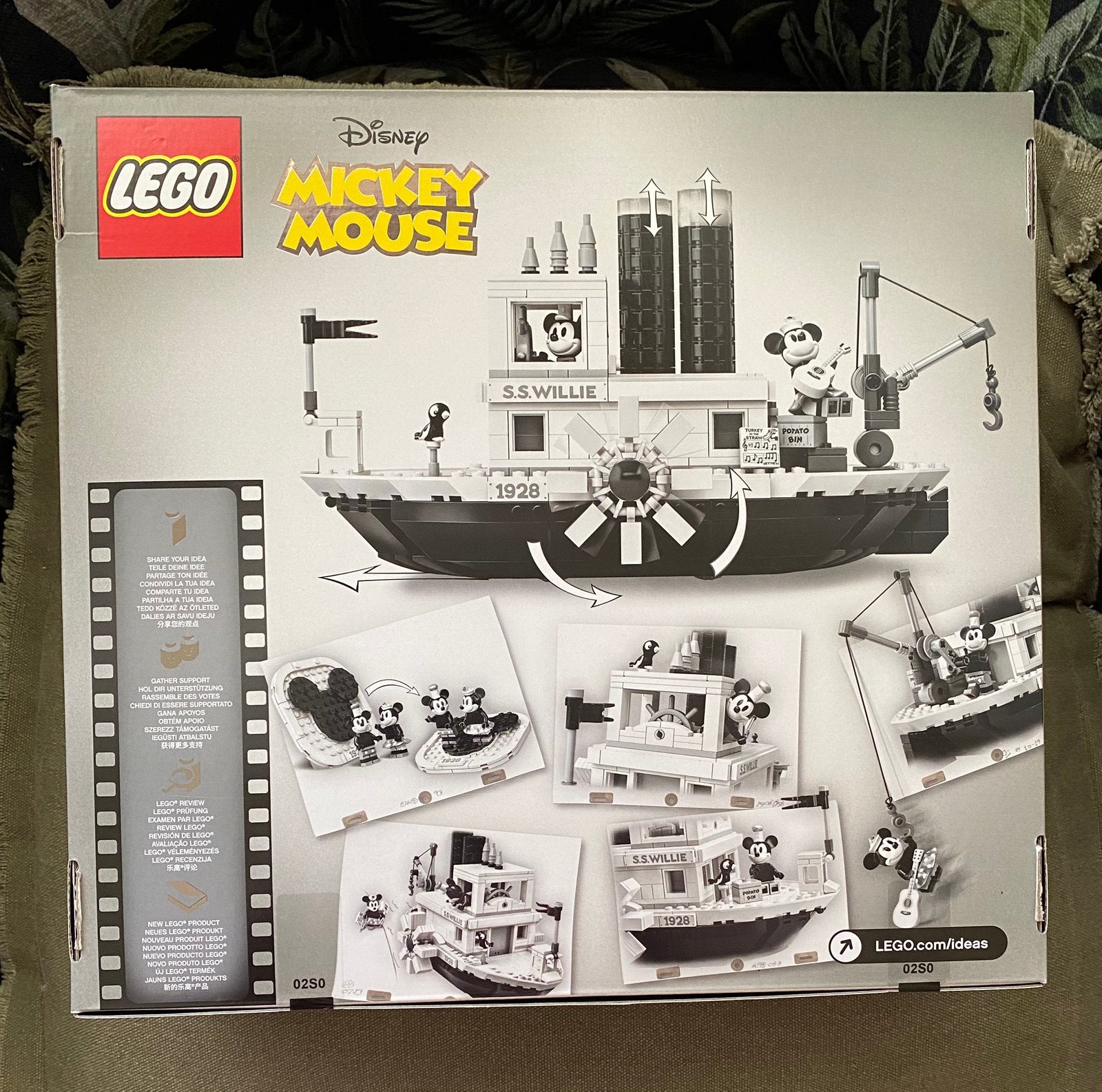 Lego steamboat Willy 21317, Neuf, Enlèvement ou Envoi, Lego, Ensemble complet