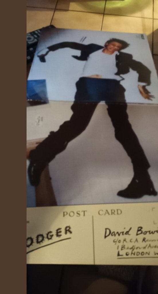Lp David Bowie Lodger in zeer goede staat, Cd's en Dvd's, Ophalen of Verzenden