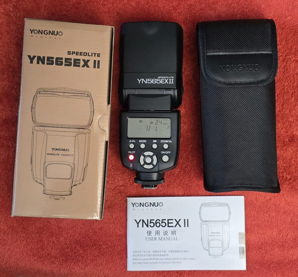 Flash YONGNUO YN-565EX II pour Canon – État: comme Neuf, TV, Hi-fi & Vidéo, Photo | Flash, Comme neuf, Flash externe, Canon, Canon