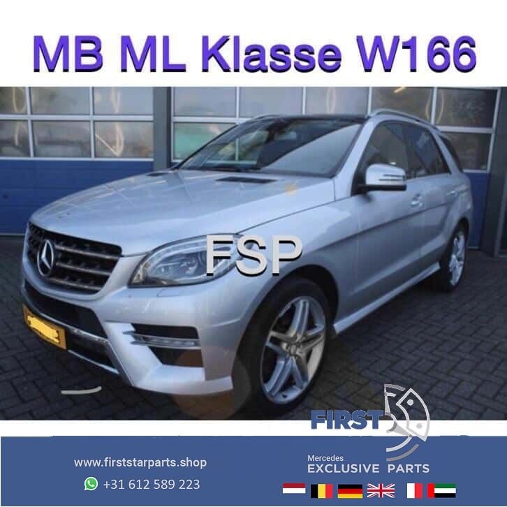 W166 Mercedes ML Voorkop AMG compleet / AMG interieur deuren, Gebruikt, -, Voor, Ophalen of Verzenden