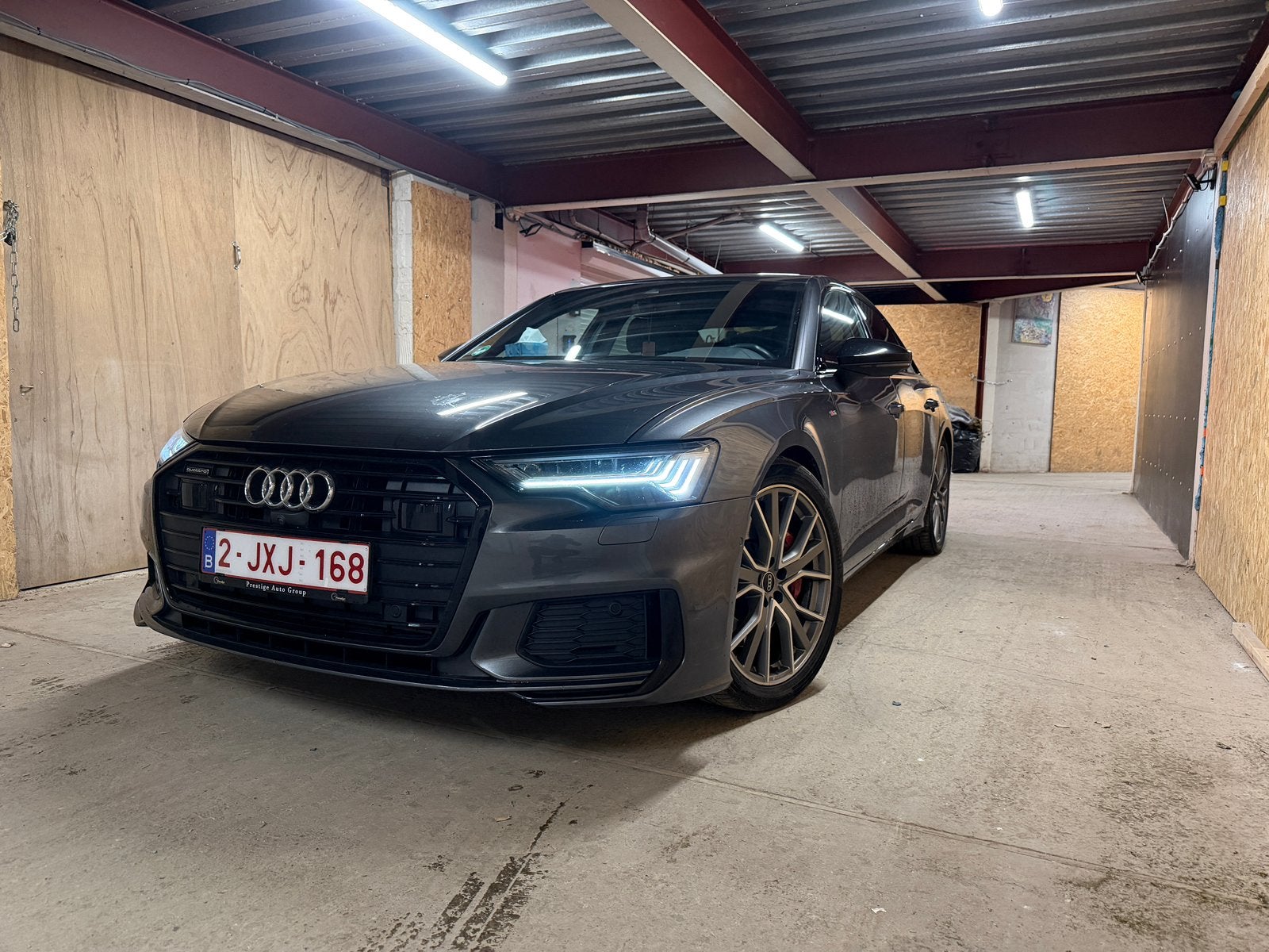 AUDI A6 TFSI 55 e – FIN 2021 – FULL OPTIONS – 90.000 KM, Auto's, Automaat, 4 cilinders, 360° camera, Bedrijf