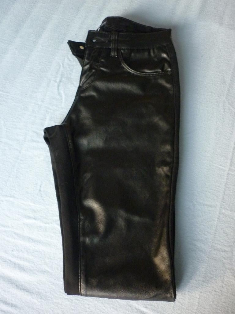 Imitatie Lederen Broek Toxik3, Zwart, Nieuw, Ophalen of Verzenden, Maat 36 (S)