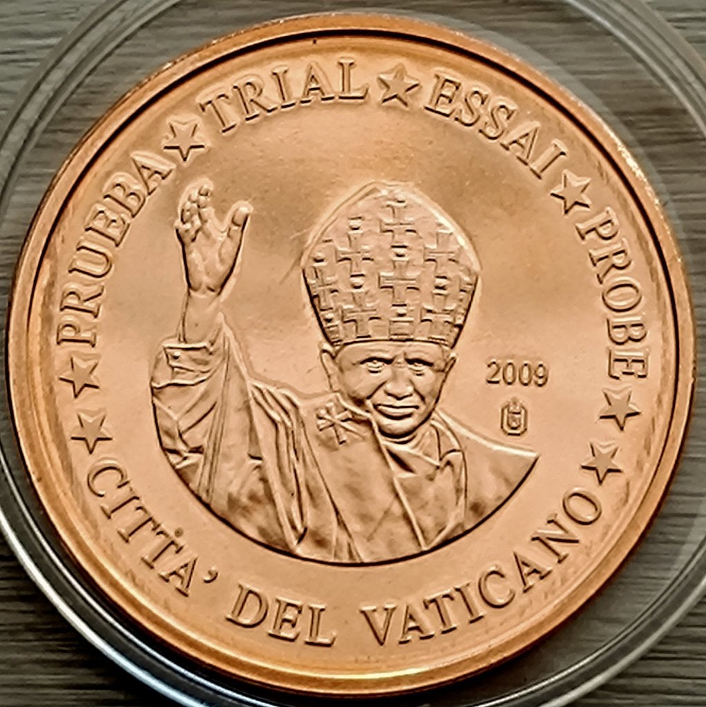 proefmunt Vaticaan 5 cent 2009, Ophalen of Verzenden, 5 cent