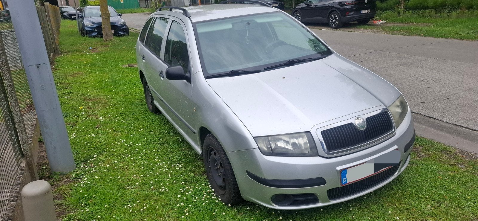 Skoda Fabia, Auto's, Skoda, Voorwielaandrijving, Stof, Zwart, 1395 cc