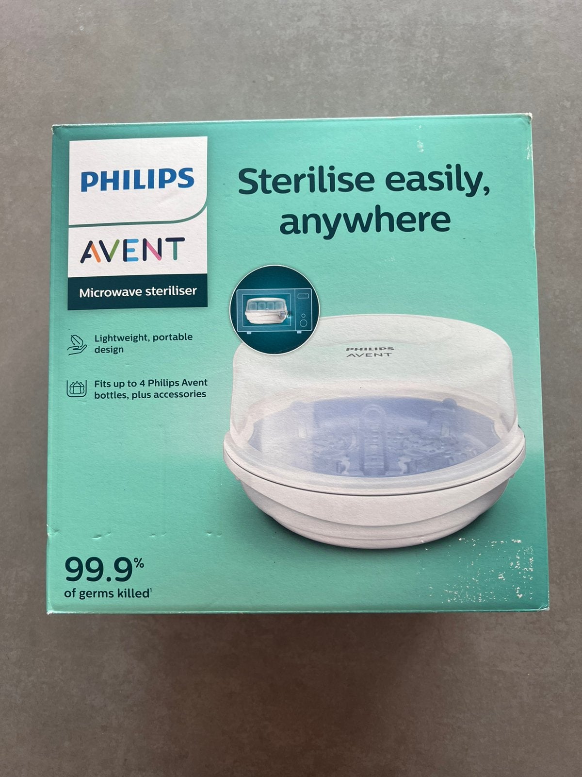 Philips Avent magnetronsterilisator, Ophalen, Zo goed als nieuw, Sterilisator, Philips Avent
