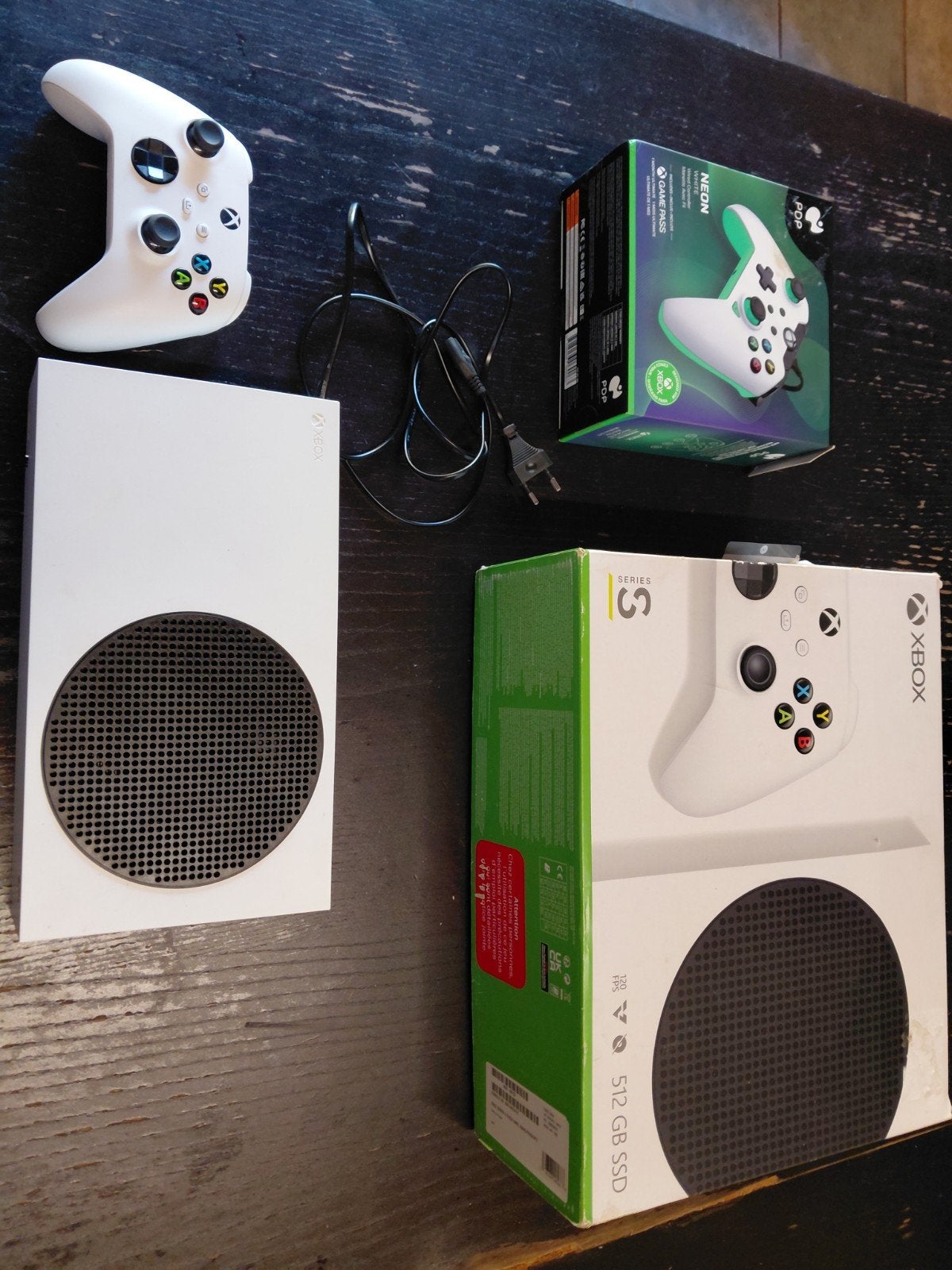 xbox series s console met extra controller, Ophalen of Verzenden, Zo goed als nieuw, Xbox Series S