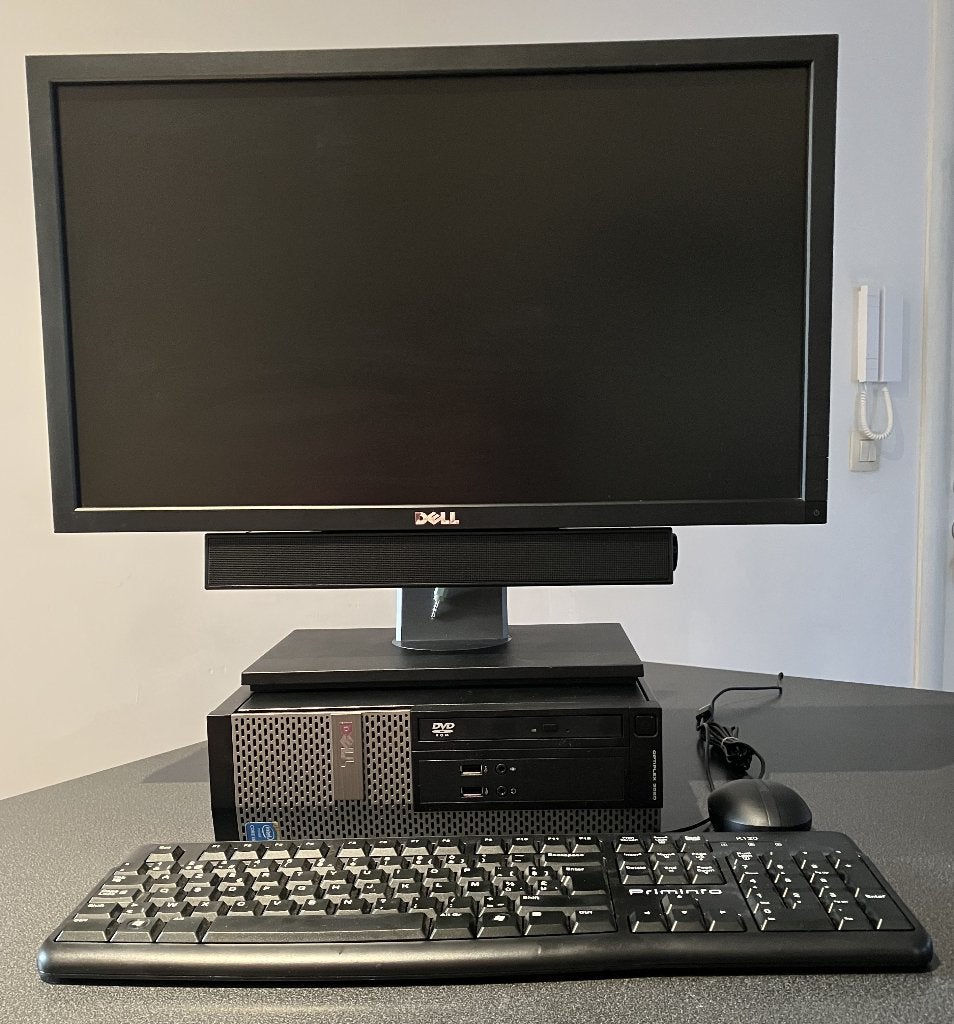 Dell Optiplex 3020 SFF Intel i5, 8 GB, Avec moniteur, Enlèvement, SSD