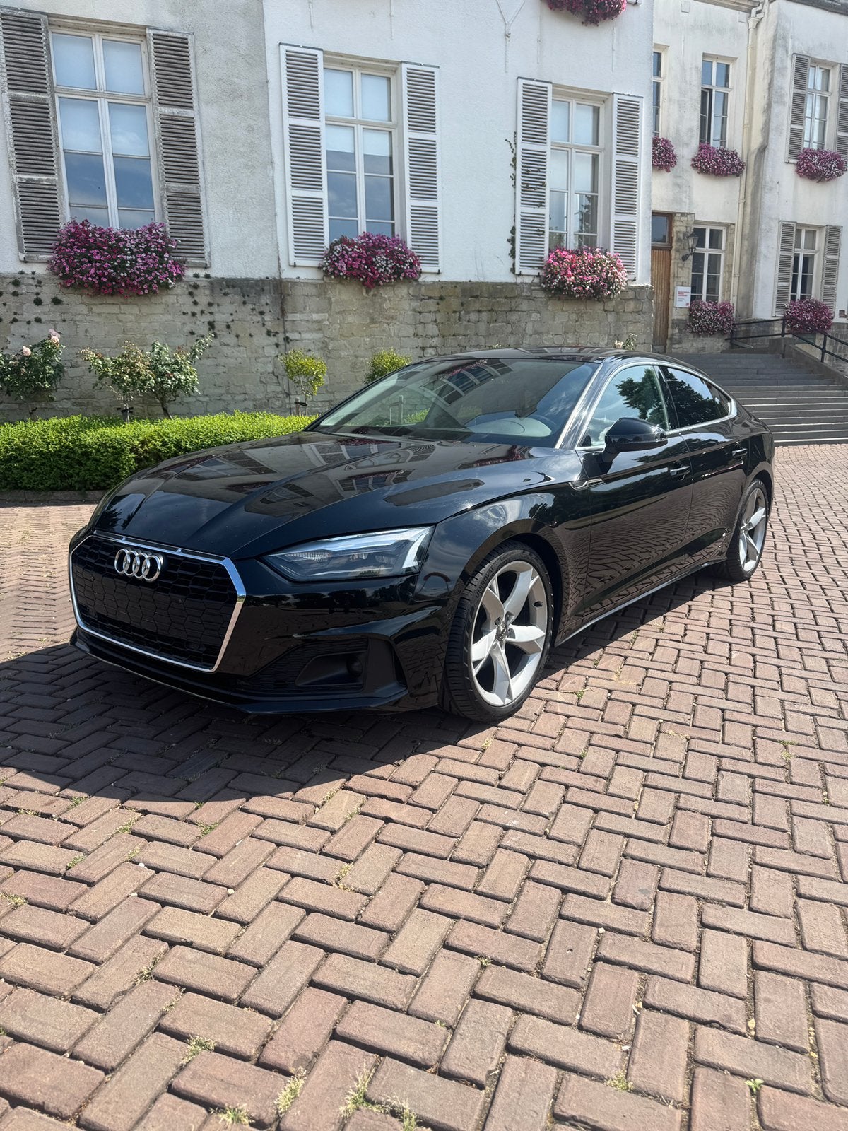 Audi A5 Sportback 2.0 CNG/Benzine 2021 S-Tronic, Automaat, 4 cilinders, CNG (Aardgas), Zwart