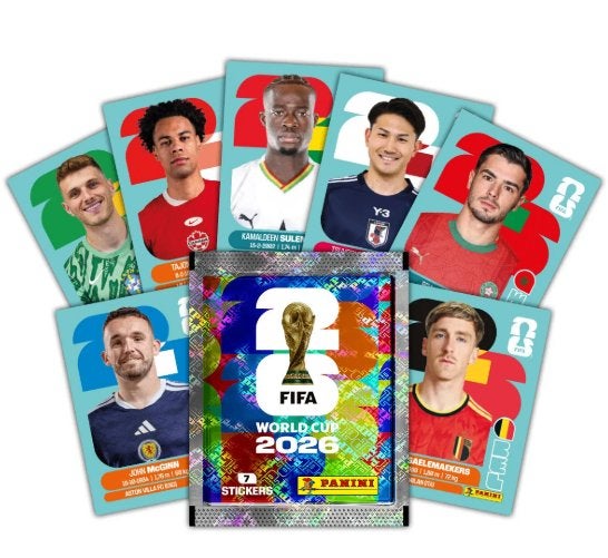 Panini stickers WK 2026, Verzenden, Nieuw, Meerdere stickers